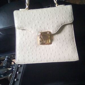 Elegant Cream Handbag